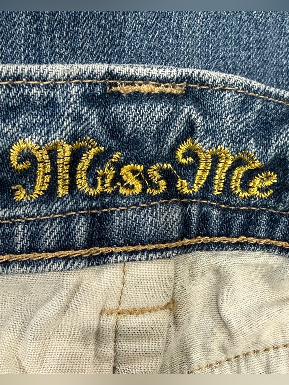 Miss Me Special Edition Jp4221bs Camouflage Rhinestone Bling Bootcut Size 26 - Picture 7 of 9